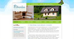 Desktop Screenshot of chatapohodakrkonose.cz